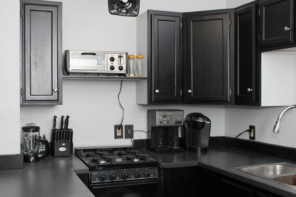 The kitchen.