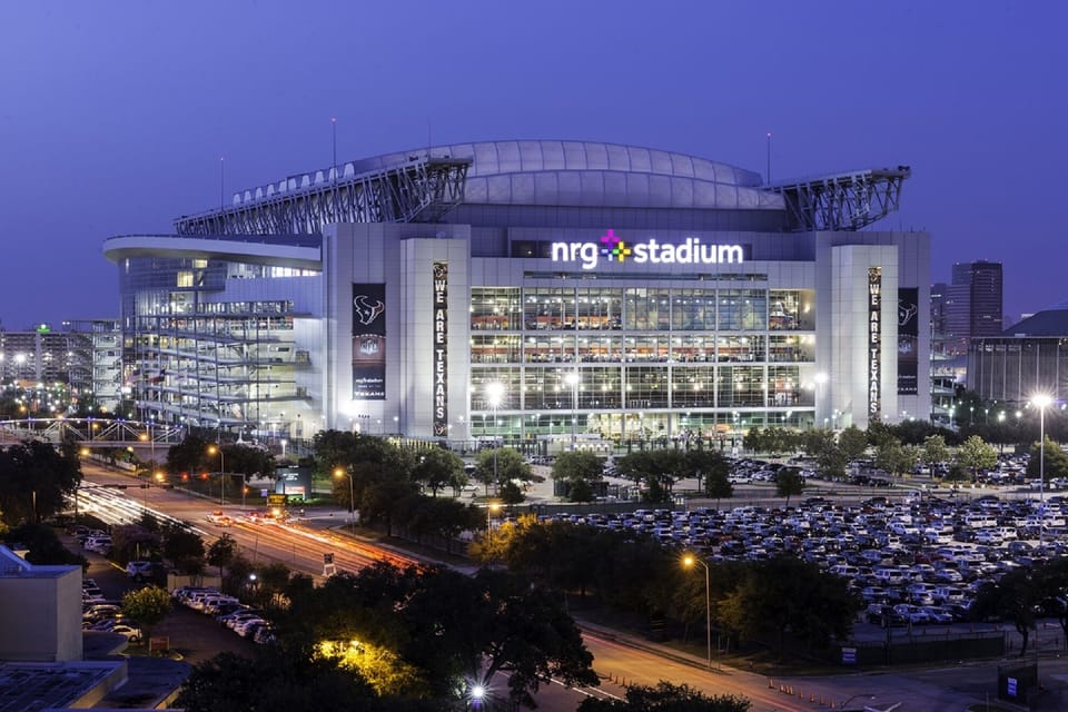 Three miles to NRG Stadium, home of the 2017 Superbowl!