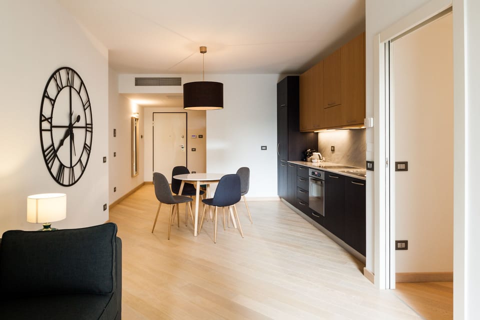 Apartment, 1 Queen Bed with Sofa bed | Living area | Flat-screen TV