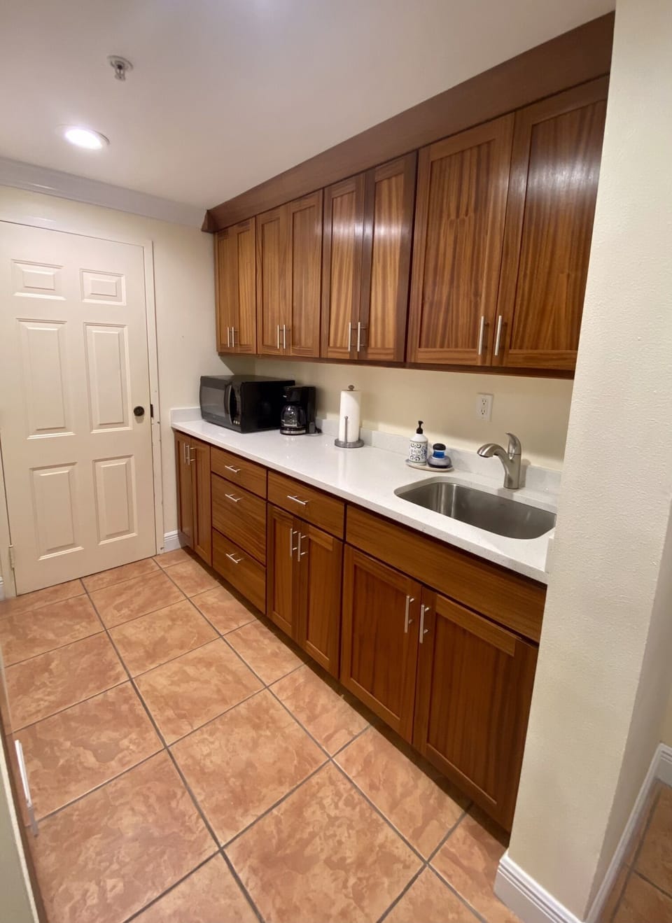 Beautiful custom Mahogany cabinets