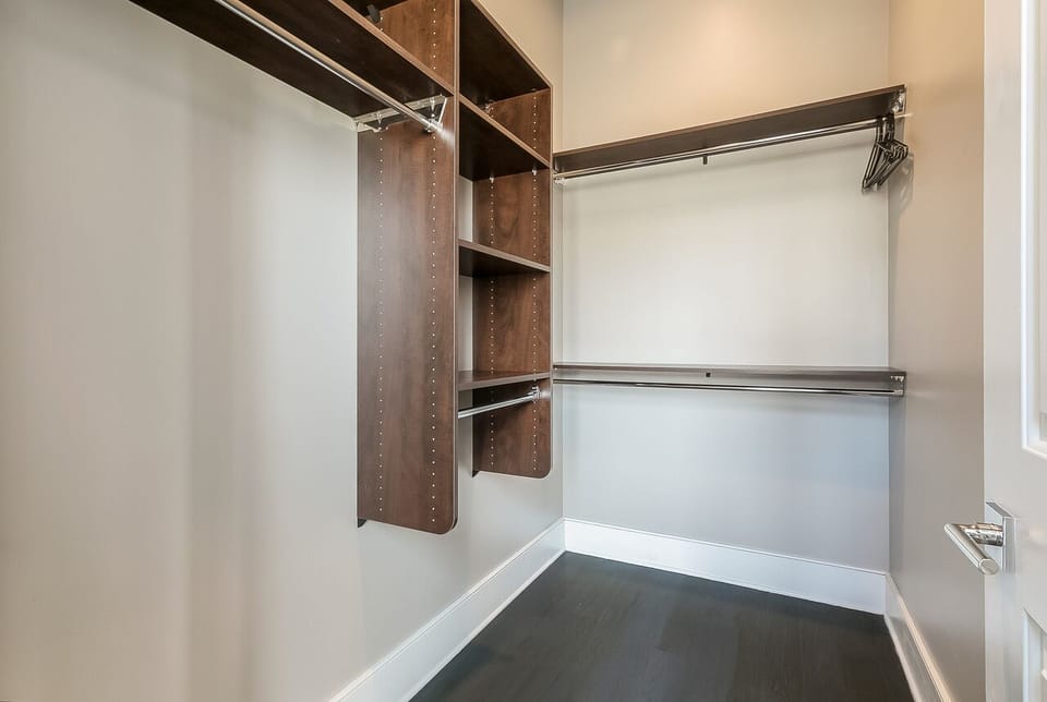 Master closet.