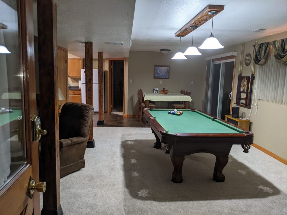 Pool Table for a family game
