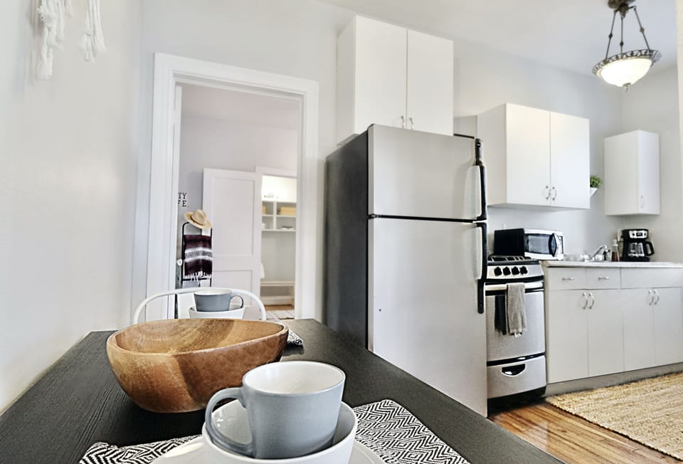 Stocked Kitchen. 