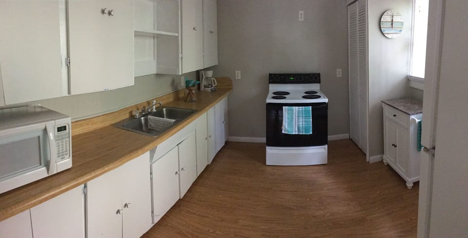 Kitchen, with microwave & coffee maker