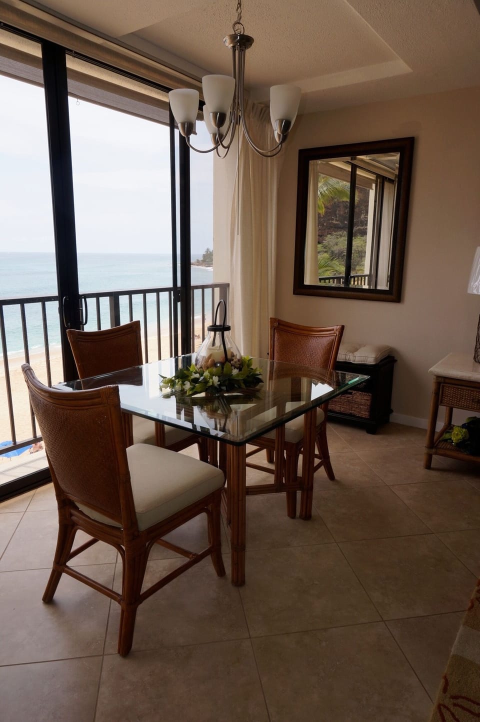 "Increased interior Space Offering Defined Dining Area and Fabulous  Ocean Views