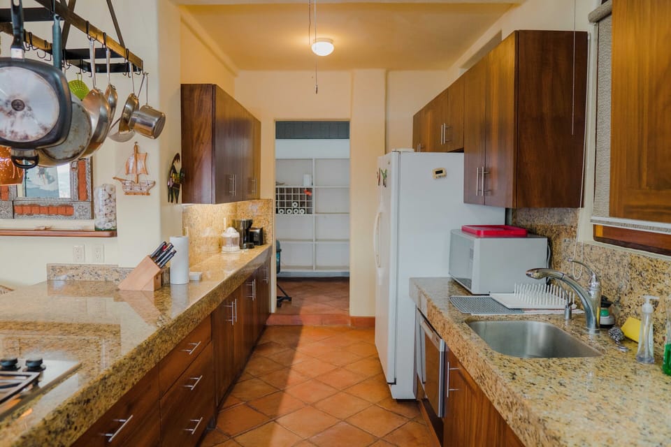 Kitchen and storage room