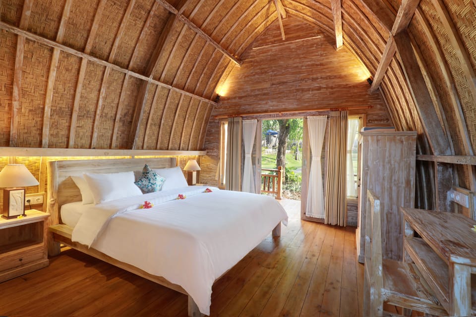 Room (Lumbung) | View from room