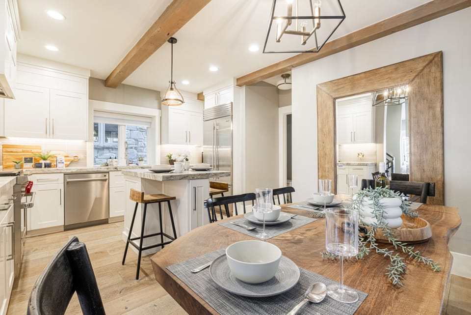 Kitchen and Dining Area on 2nd Level