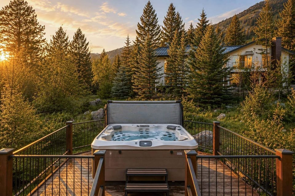 Hot Tub Off Lower Level