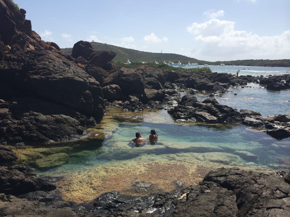 Take a water taxi to Culebrita