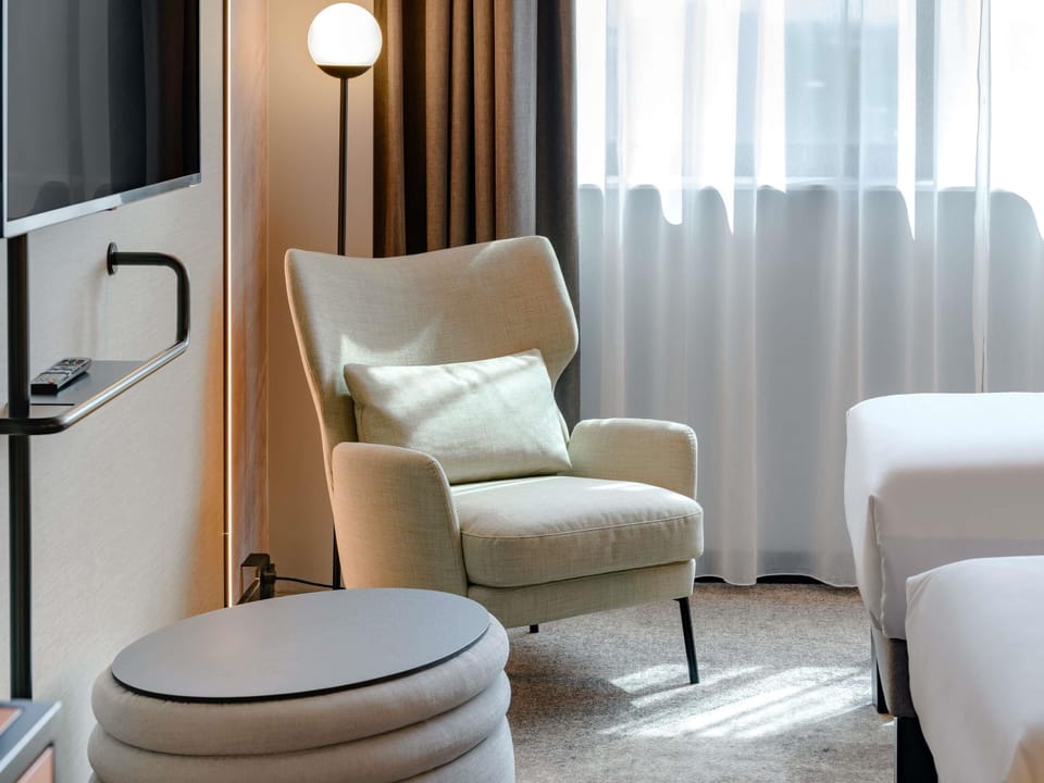 Standard Twin Room, 2 Twin Beds | Premium bedding, in-room safe, laptop workspace, blackout drapes