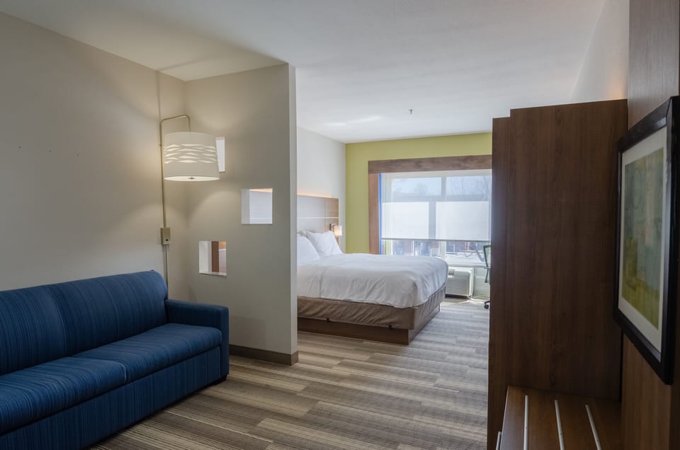 Suite, 1 King Bed with Sofa bed | In-room safe, desk, laptop workspace, iron/ironing board
