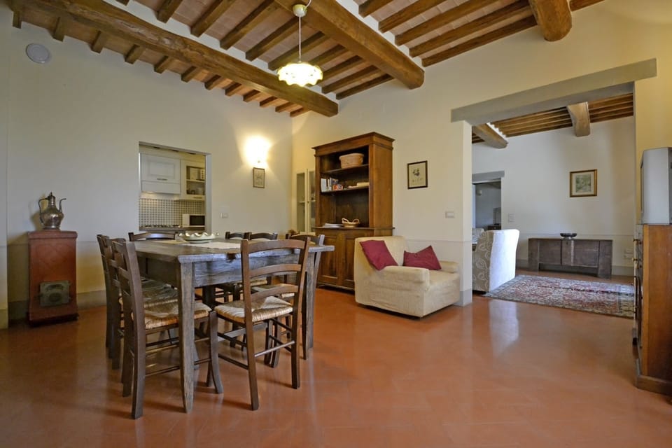Dining room and living room
