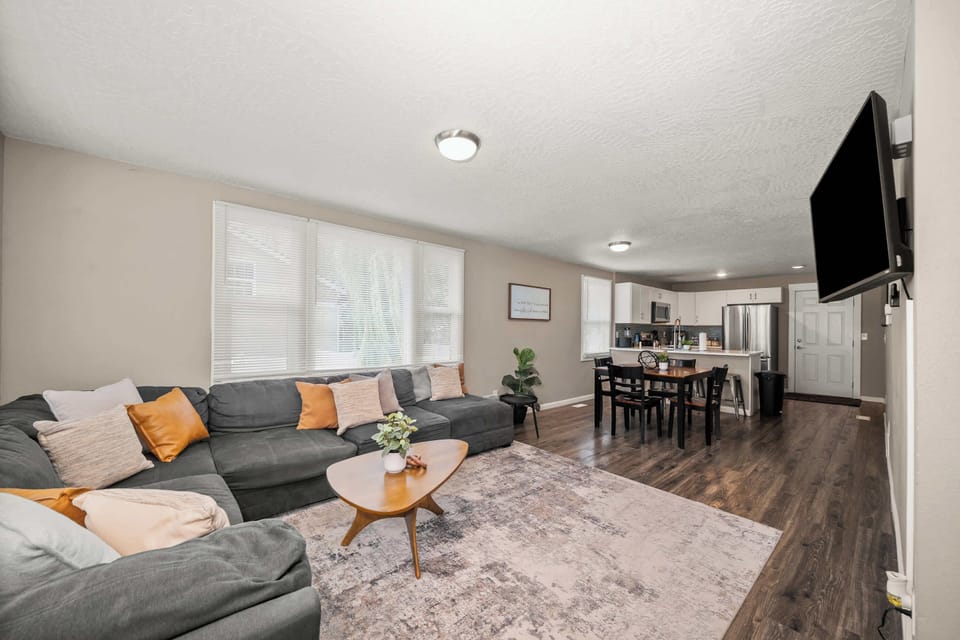 Open Concept Living Room - Main Floor