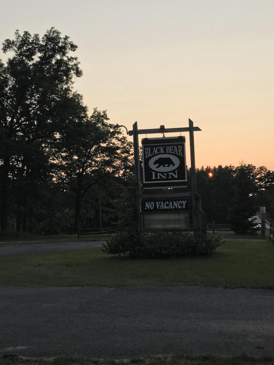 Located in the rear of The Black Bear Inn but a separate cabin for privacy!