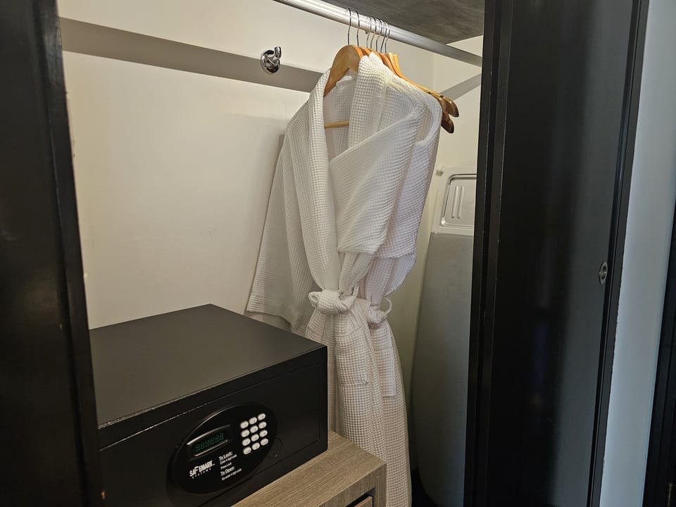 In-room safe, desk, blackout drapes, iron/ironing board