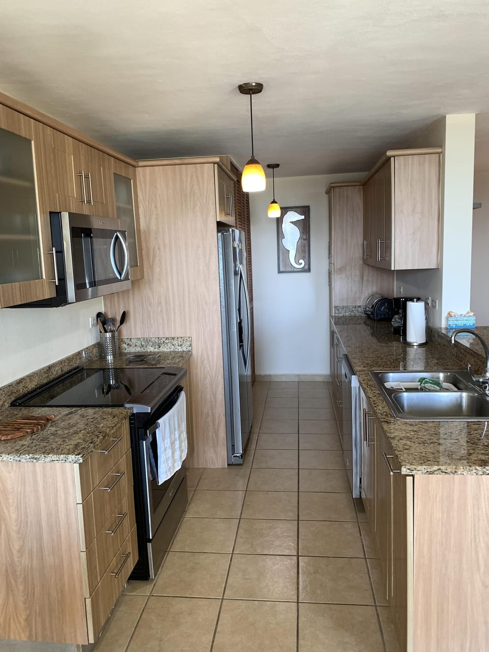 spacious kitchen