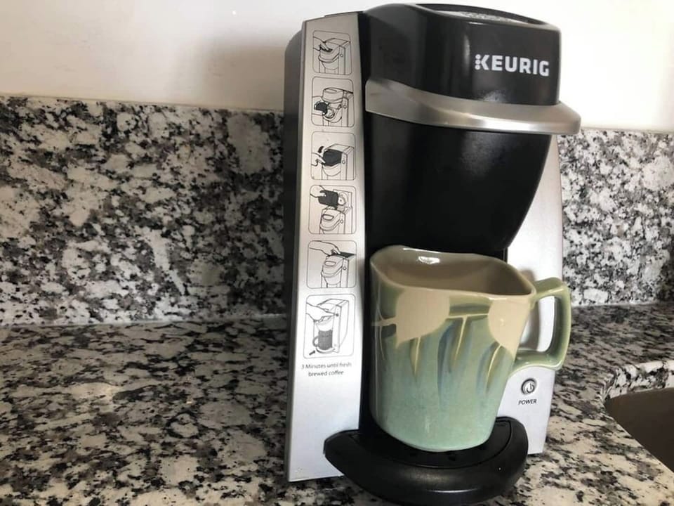 We offer both traditional and Keurig coffee makers to keep the caffeinated crew happy!  