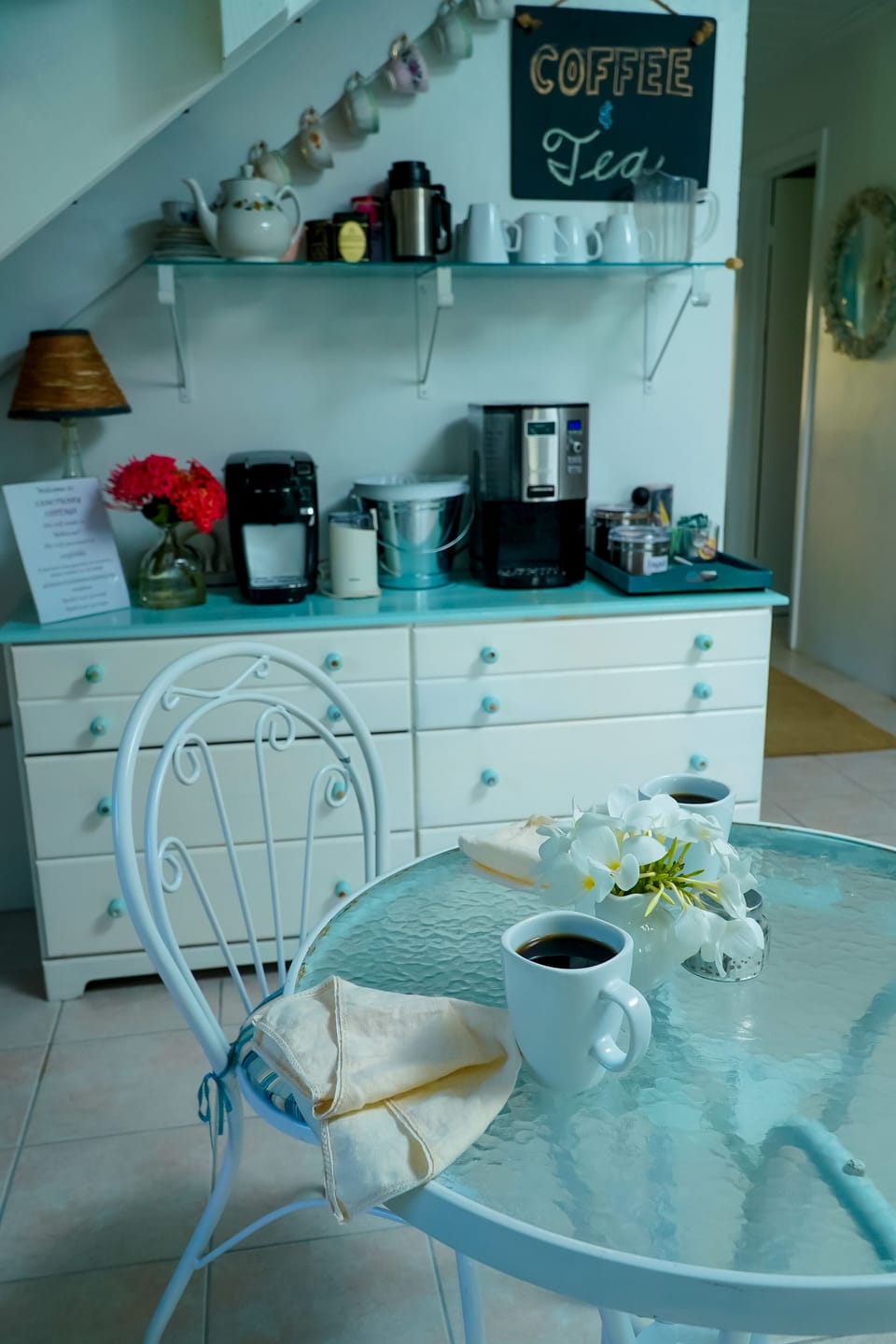 Coffee and Tea selection provided