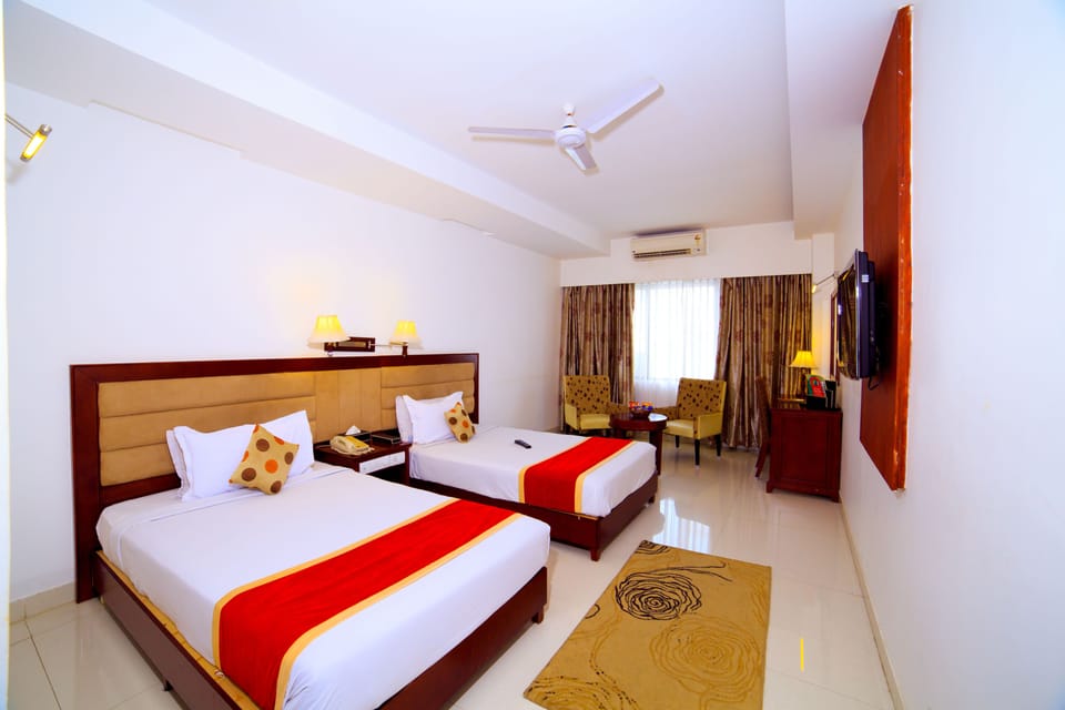 In-room safe, blackout drapes, iron/ironing board, free WiFi