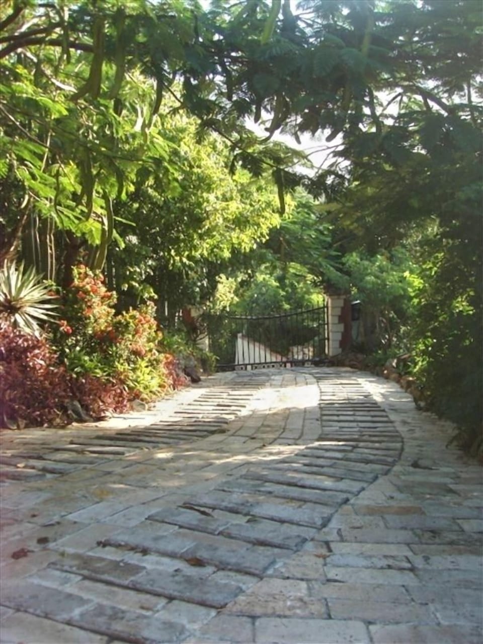 entrance to property