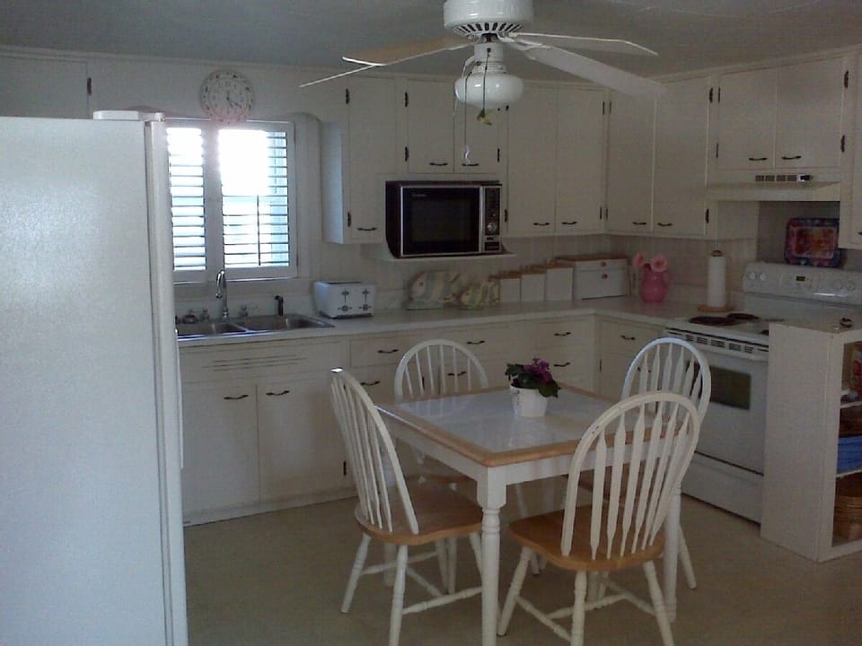 Other table in the large kitchen area