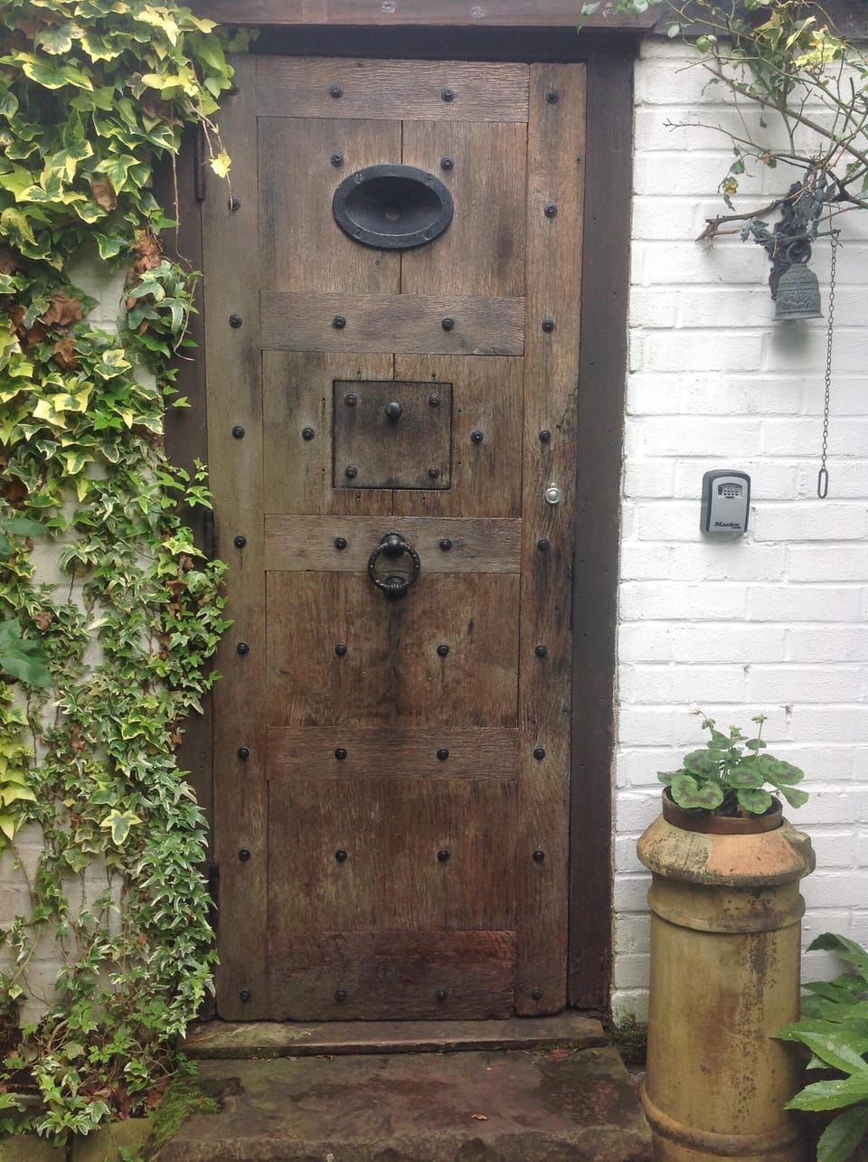 Prison door to kitchen