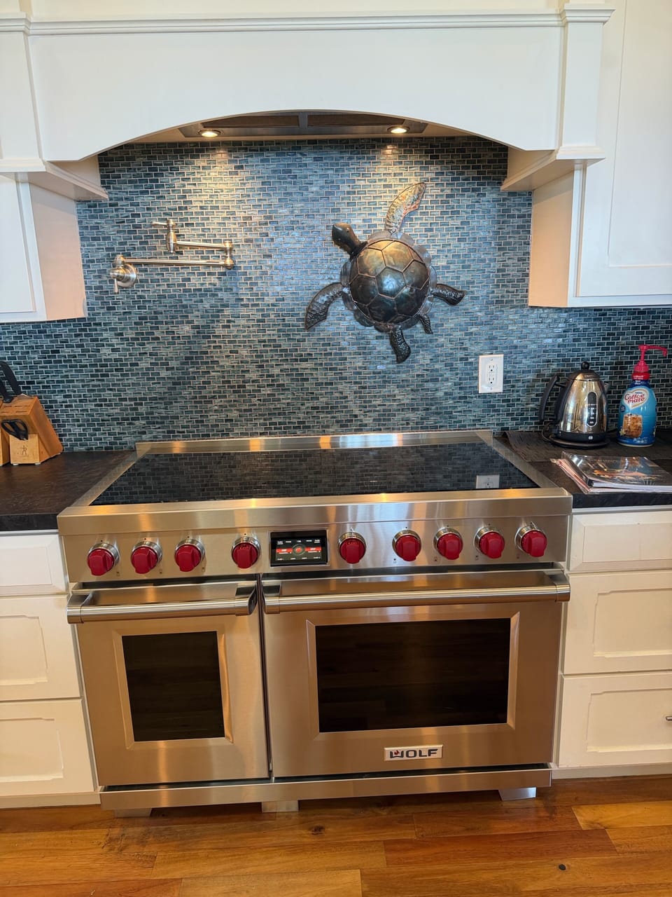 Induction range