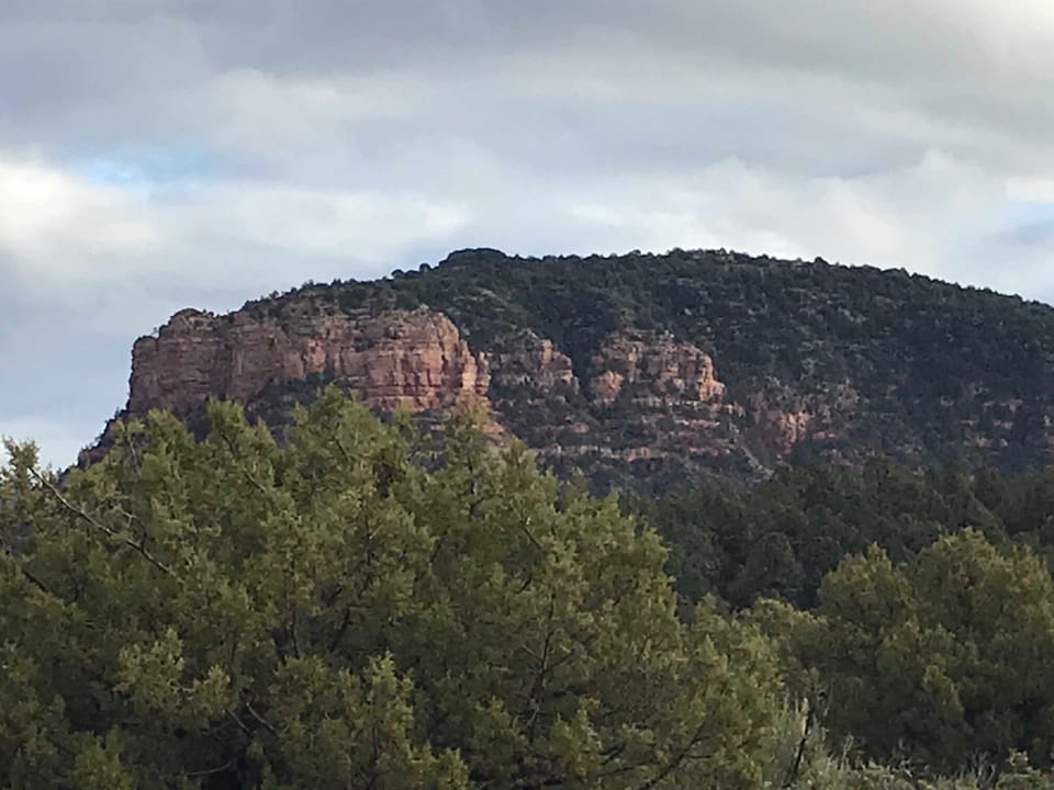 View seen from Fossil Creek trailhead, which is just 10 minutes away