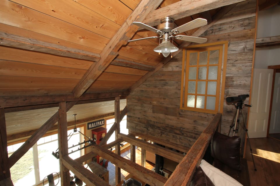 upstairs loft.