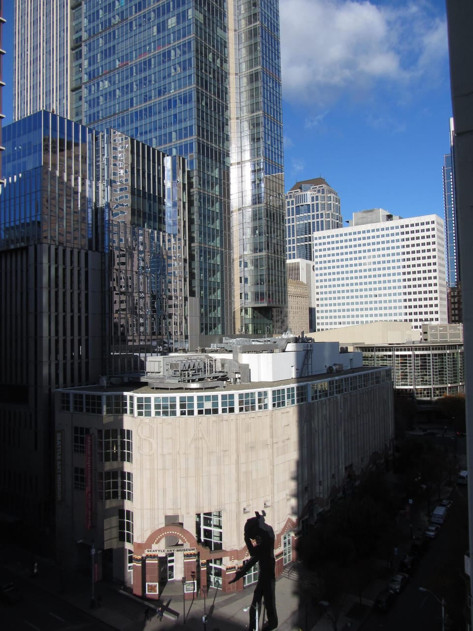 Wonderful city views too!