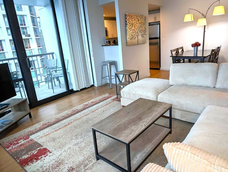Living room to balcony