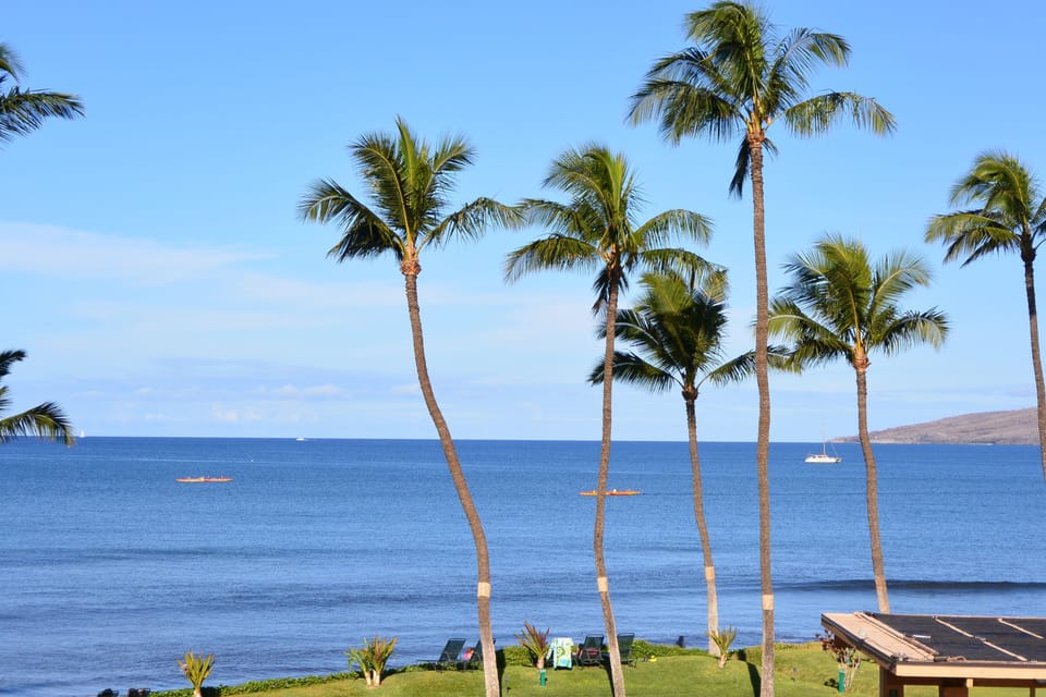 Sugar Beach view from the lanai