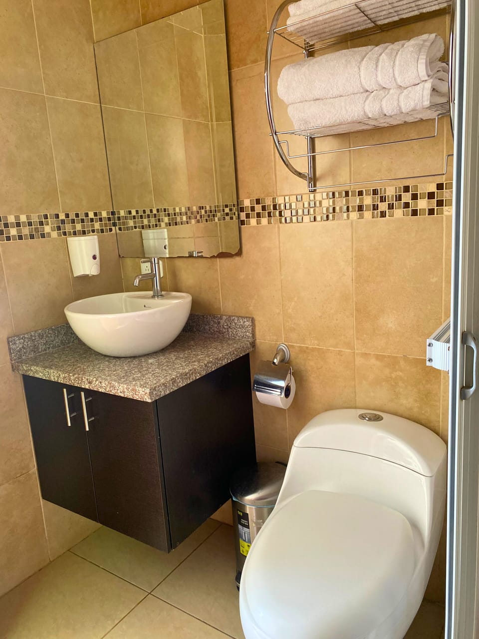 Standard Triple Room, 2 Double Beds | 2 bedrooms, blackout drapes, iron/ironing board (on request)