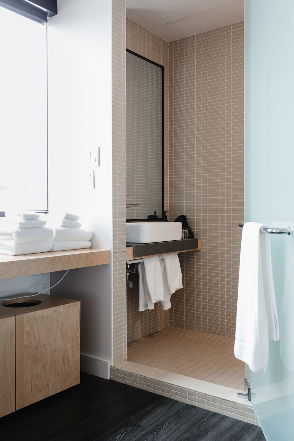 Signature Double Room, 2 Queen Beds | Bathroom | Shower, rainfall showerhead, designer toiletries, hair dryer