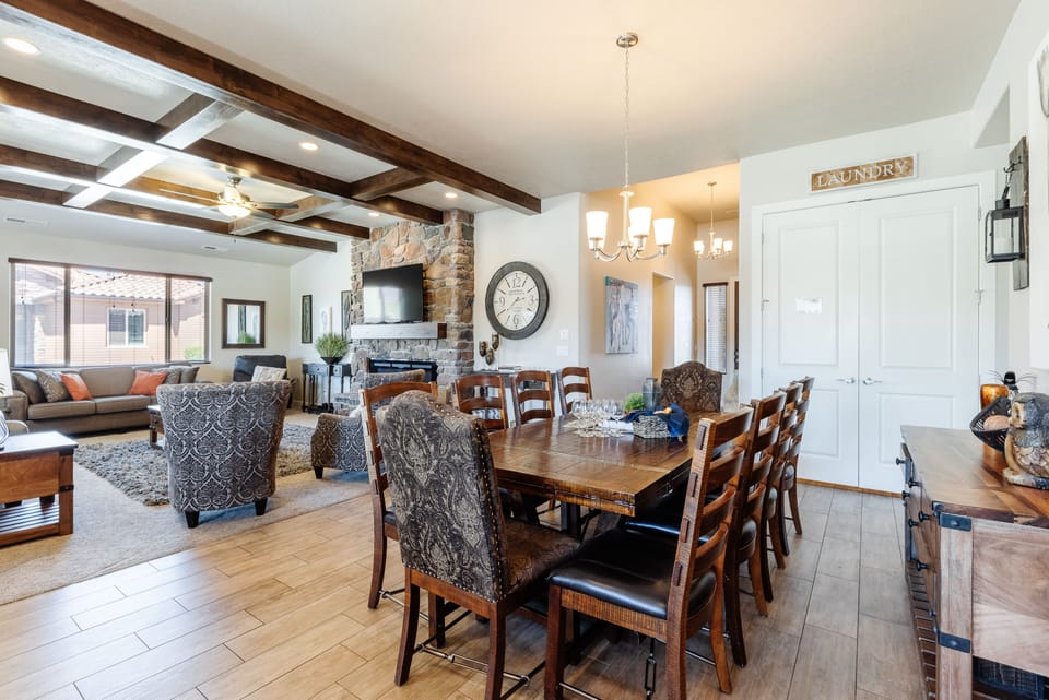 Dining Room, Kitchen