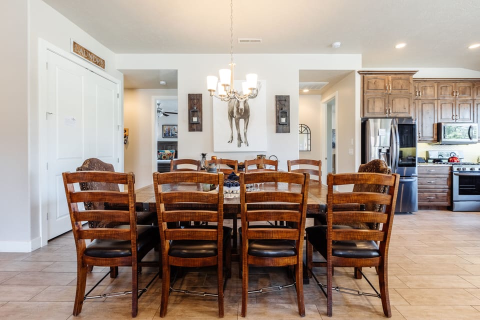 Dining Room, Kitchen