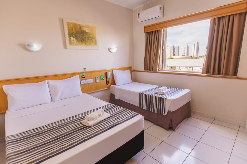 Family Room (Double) | In-room safe, blackout drapes, free WiFi, bed sheets