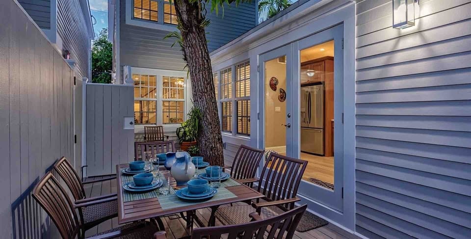 Nothing like a dinner outside...