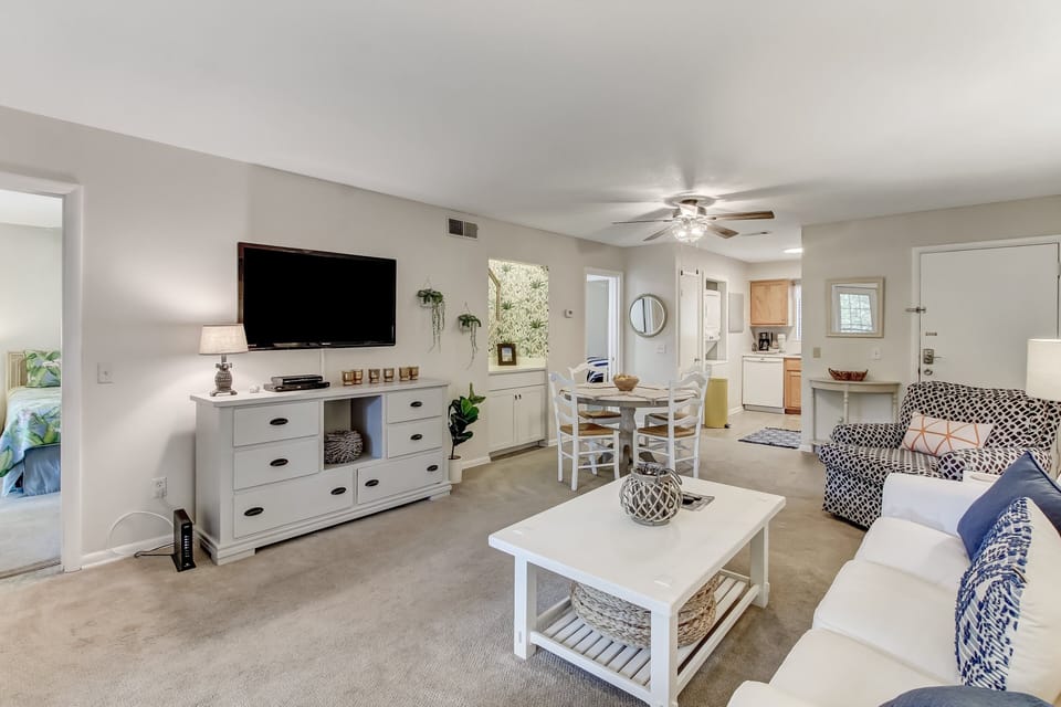 Condo, 2 Bedrooms | Living area | TV