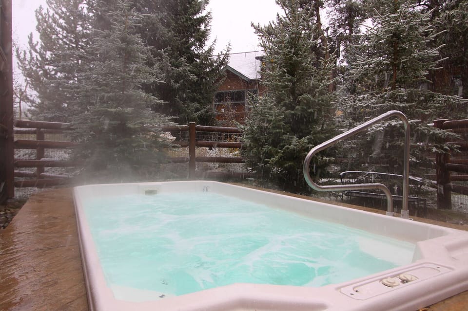 South Building Hot Tub at The Corral