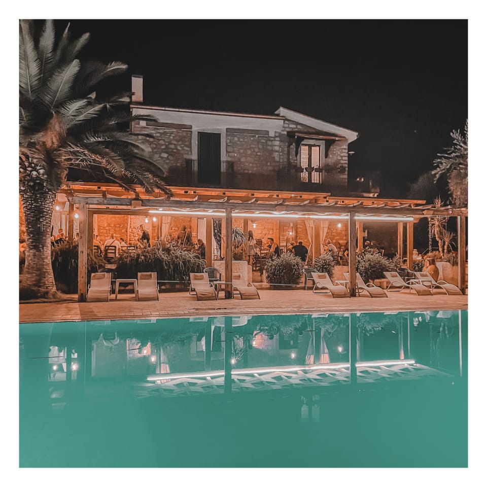 Dinner served, local cuisine