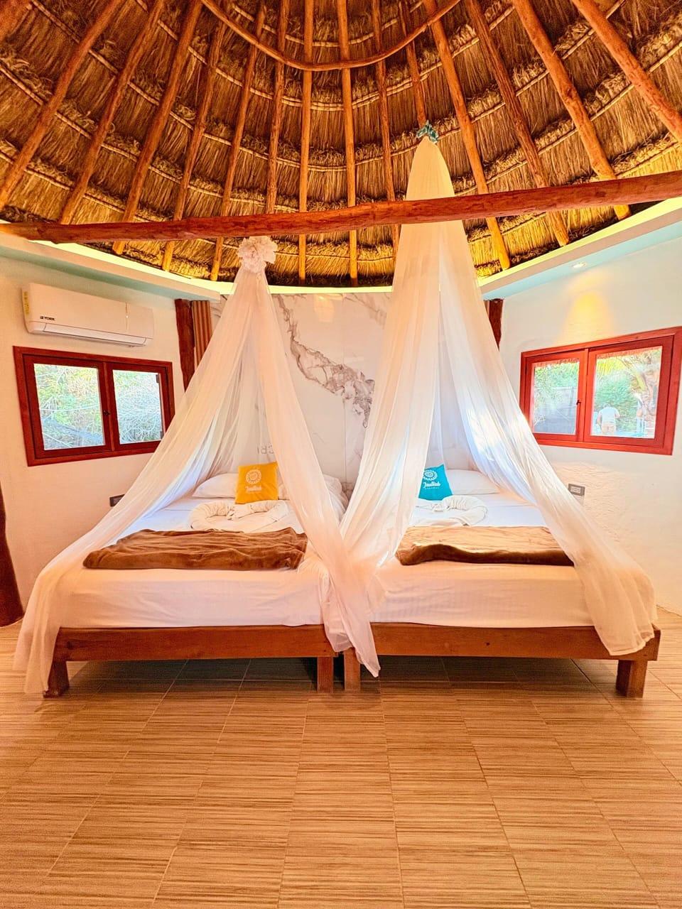 Premier Cabin, 2 Double Beds, Non Smoking | In-room safe, laptop workspace, iron/ironing board (on request)