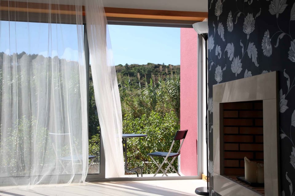 View through Lounge