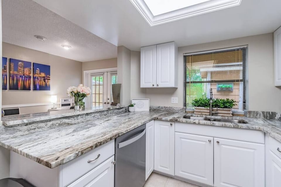 Gourmet kitchen with all new Whirlpool appliances