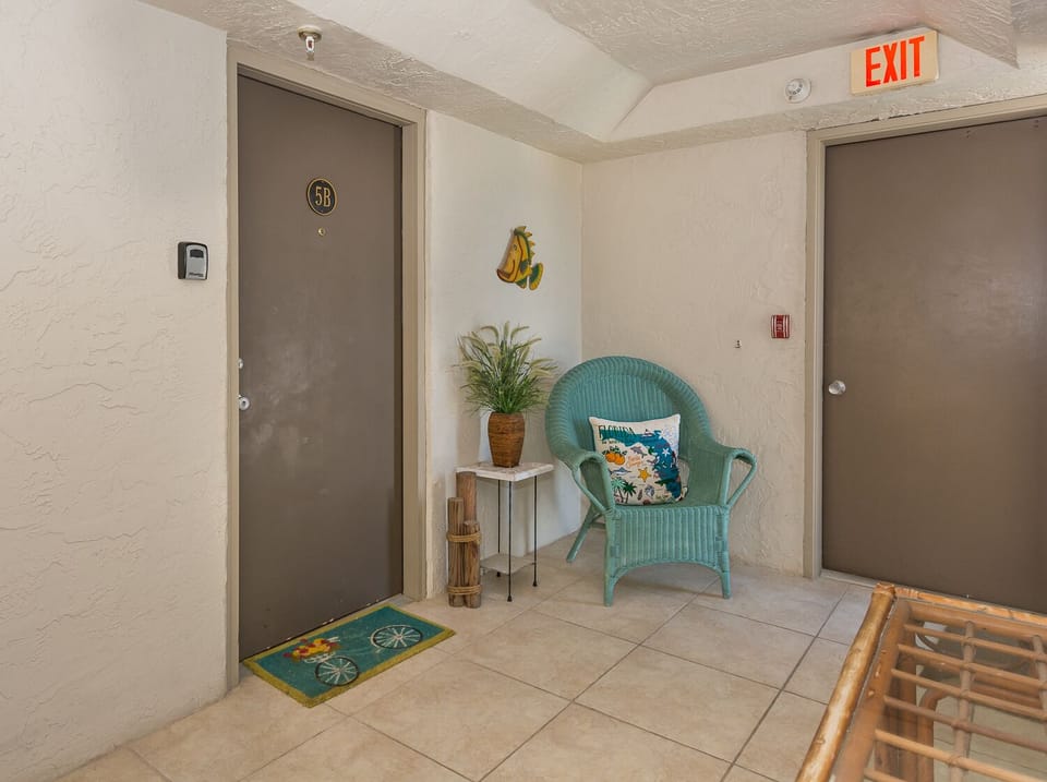 Entrance to 5B, your home away from home.