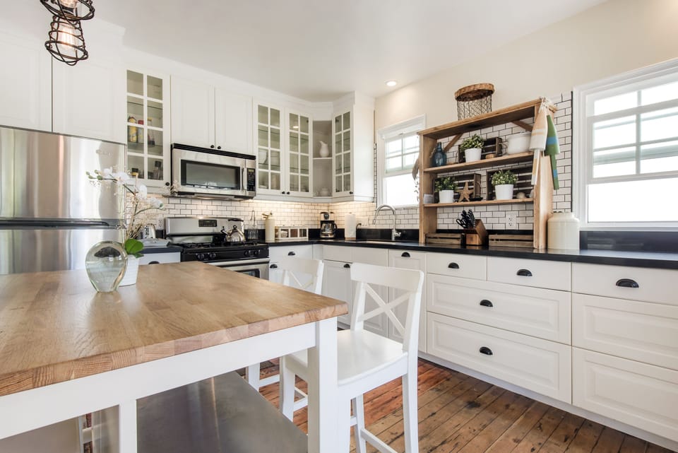 Gourmet Kitchen with all the essentials and then some.