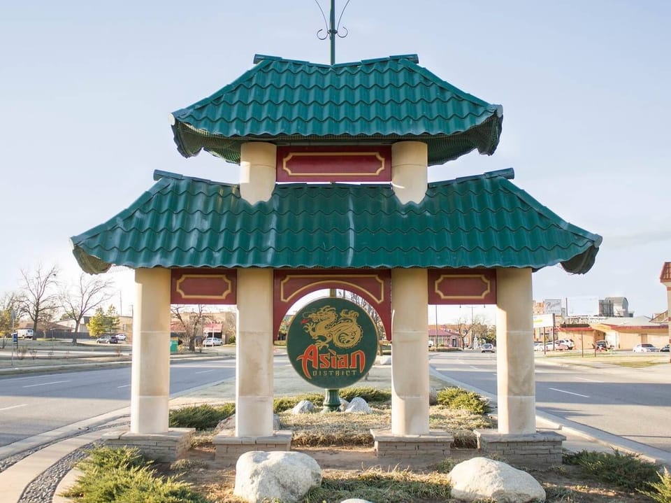Asian district: favorites include Pho Lien Hoa, Cafe Kacao, The Red Cup