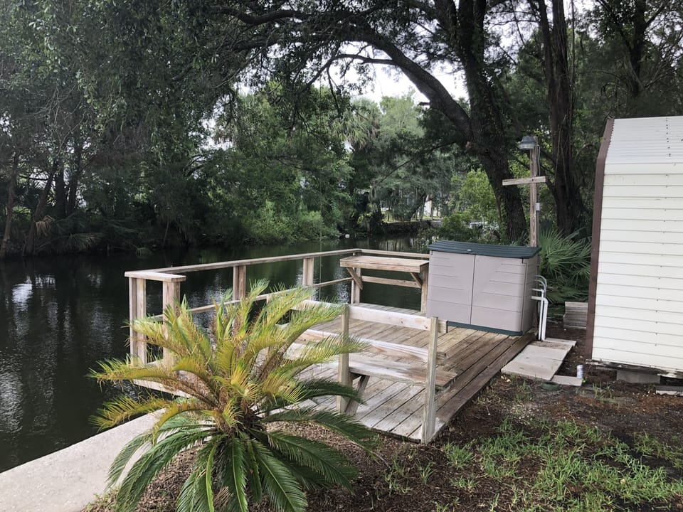 Water side deck