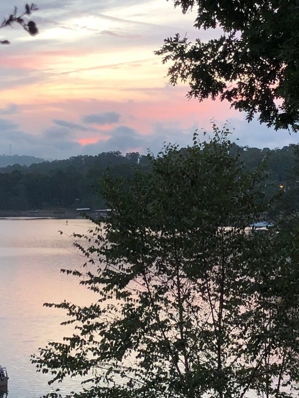 Another beautiful view from the back porch of The Roost